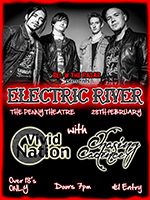 Electric River - The Penny Theatre, Canterbury, Kent 28.2.14